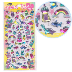 Sticker flakes - #043 - set of 10 Moco & Mimi