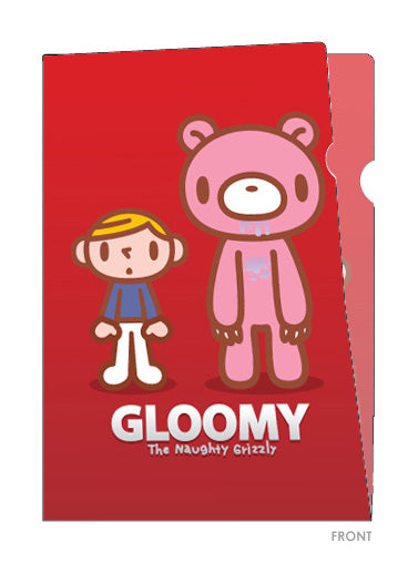 A4 Plastic File Folder - Gloomy Bear & Pity