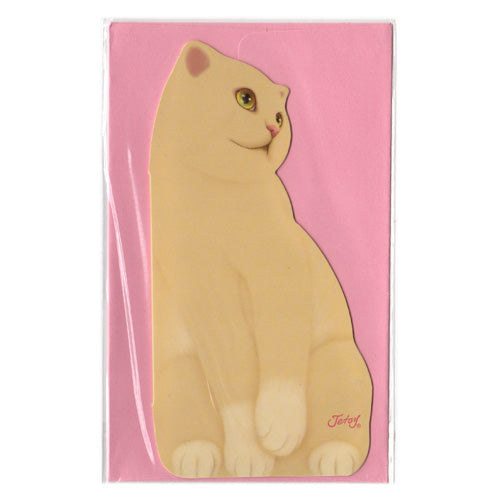 Scottish Fold Cat Greeting Card