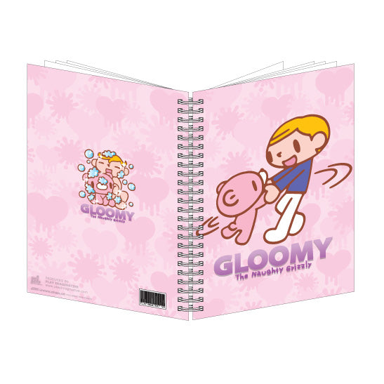 Official Pacman Hard Cover Spiral-bound Notebook!