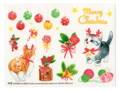 Christmas Kitties Gift Label Stickers - 3 sheets!