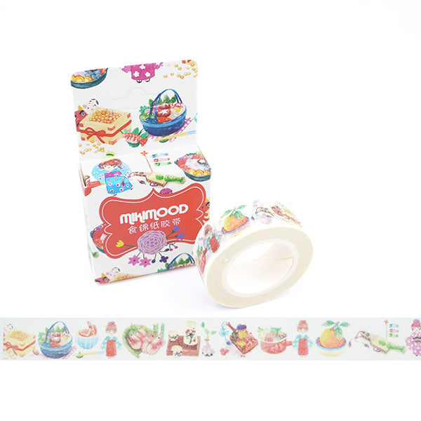 Cute Food Festival Washi Tape