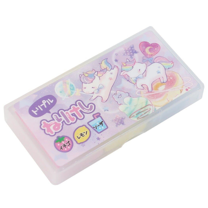 Sakamoto : Strawberry Ice Block Eraser - Large!  *scented!* 