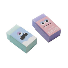 Crux : Uto Uto Monster Set of 2 Nikoichi Erasers