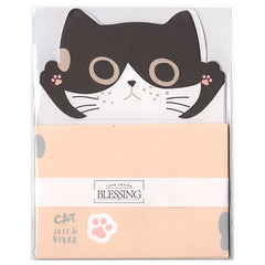 Little pink paws! Cat mini letter set