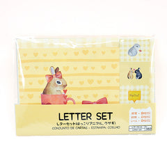 Adorable Teacup Bunny Letter Set