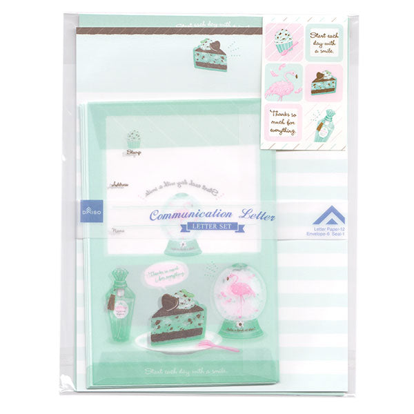 Pretty Flowers Letter Writing Set! Writing Paper + Envelopes