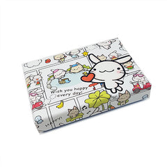 Cute Animal Friends Box of 64 Thick Memo / Message Cards