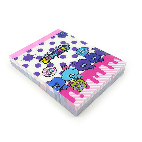 San-X : Zombbit mini Memo Pad! (Zombie Rabbits!) Dots