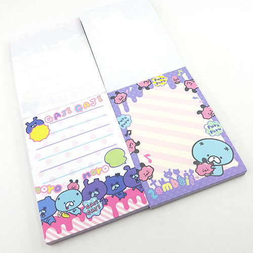 San-X : Zombbit mini Memo Pad! (Zombie Rabbits!) Dots