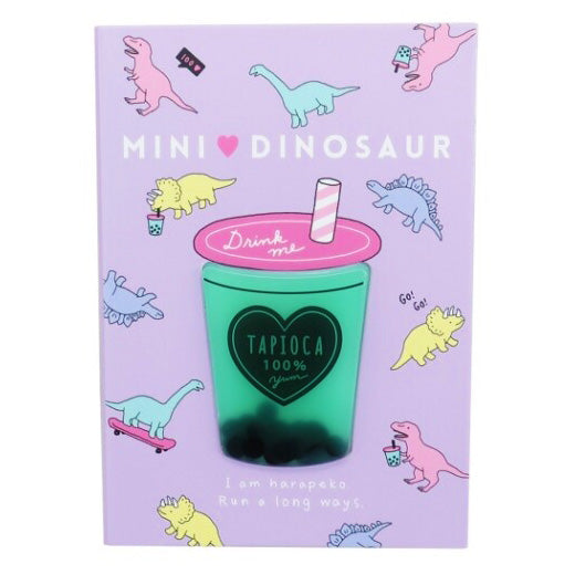 Q-Lia : Cute Dinosaur Bubble Tea Memo Pad!