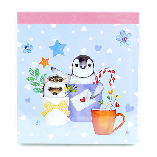 Adorable Penguin & Friends Memo Pad