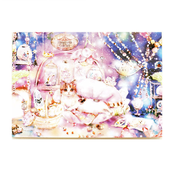 Tokotoko Circus : Cat Parlour Memo Pad *Beautiful!*