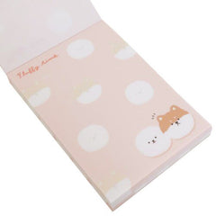 Crux : Fluffy Time Cute Dogs Memo Pad - Shiba inu & Pomeranian