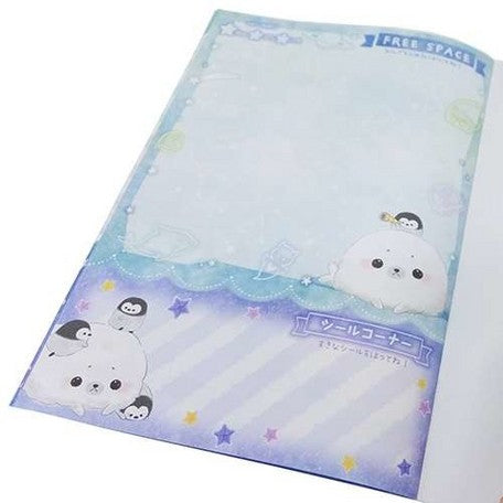 Crux : Shombori Azarashi (Sad Seal ♥) Exchange Notebook!