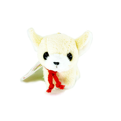 Takenoko Chihuahua with Scarf Plushie Zipper Mascot Phone