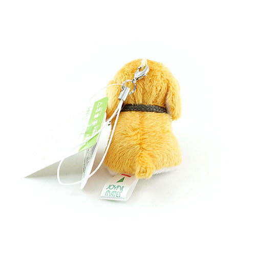 Takenoko - Golden Retriever with Scarf Plushie Zipper Mascot / Phone hanger / Keyring 6cm
