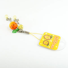 Kawaii Mikan-chan (orange) Phone / Zipper Mascot!