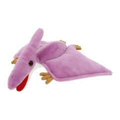 Purple Pteranodon Dinosaur Plushie Zipper Mascot / Keyring 15cm x 11cm x 3cm