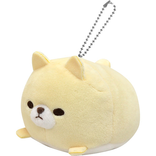 Tawaraken : Fuku-chan the Akita Inu Plushie Zipper Mascot / Keyring