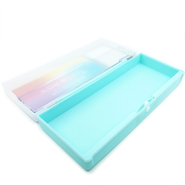 Crux : Nijiiro Pencil Box with Display Window - Lovely Pastel