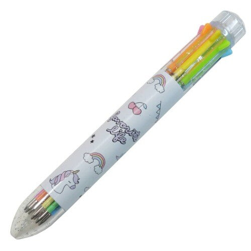 Crux : Favourite Life - 8 Colour Ballpoint Pen!