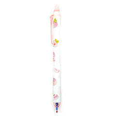 Pretty as a Peach Erasable gel ink pen x 1 (Blue ink) Random Design!