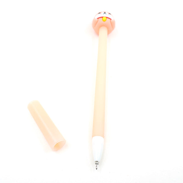 Shiba Inu! Cute Chonky Orange Dog Gel Ink Pen - black ink!