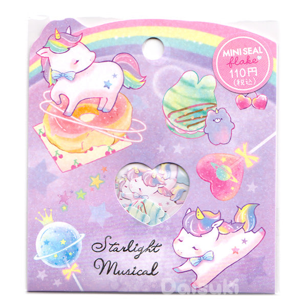 Sanrio :  Popular Characters + Obakenu Crossover / Collab - Sticker Flake Sack!