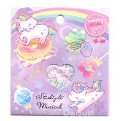 Sanrio :  Popular Characters + Obakenu Crossover / Collab - Sticker Flake Sack!