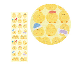 Cheeky Chicks Sparkly Sticker Sheet