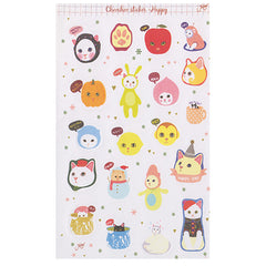 Lovely Cats Sticker Sheet #12 (Paper Stickers)