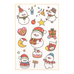 Christmas Kitties stickers sheet! Ver.2