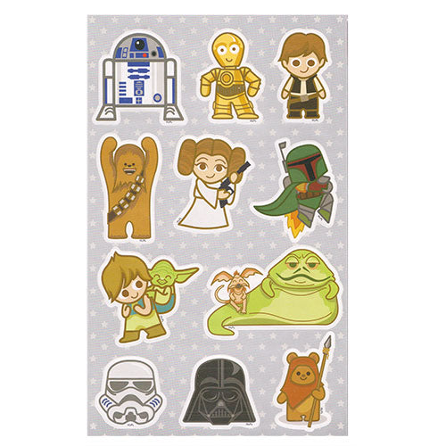 Star Wars Jumbo Stickers Sheet! (Featuring Return of the Jedi