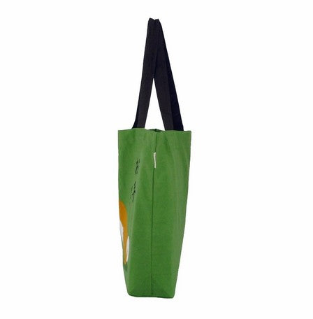 Cute Shiba Tote Bag - Green - Large 39cm x 38cm!