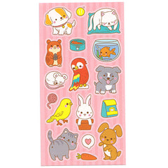 Lovely Cats Sticker Sheet #11 (Paper Stickers)