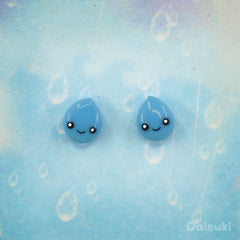 Moomin Trolls Hand-sculpted Stud Earrings