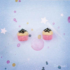 Eevee earrings - Hand-sculpted Kawaii Pokemon Tribute