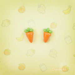 Artemis & Luna earrings - Hand-sculpted kawaii Sailor Moon tribute