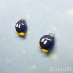 Bob-omb stud earrings - Super Mario - Handmade