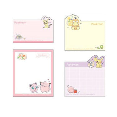 Nintendo : Pokemon Sticky Memo Notes! Pikachu, Psyduck, Jigglypuff