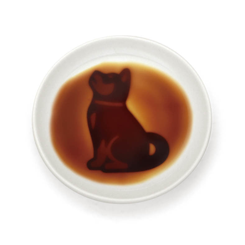 Japanese Shiba Inu Soy Sauce Dipping Plate x 1  (6 different designs to choose from!)
