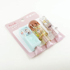 Cute Food Parody Pencil Caps - Set of 3 - So cuuute!