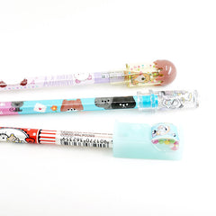 Cute Food Parody Pencil Caps - Set of 3 - So cuuute!
