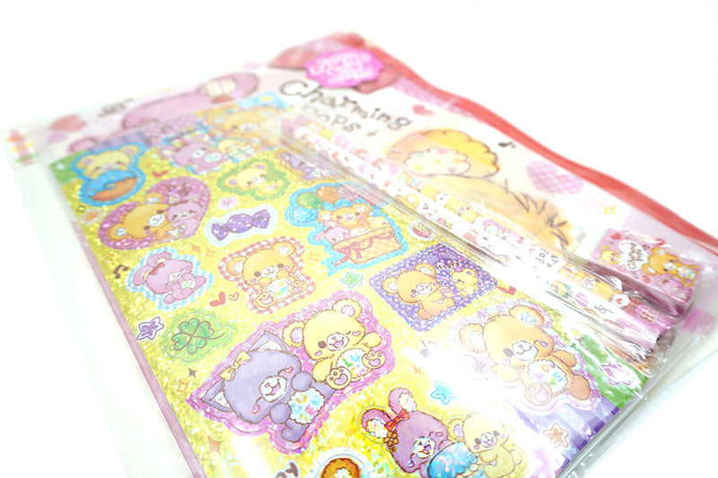 Kamio : Charming Pops Stationery Set! From Japan *Vintage 2012*