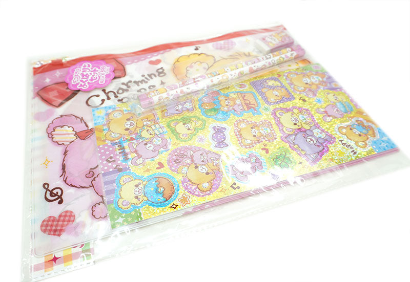 Kamio : Charming Pops Stationery Set! From Japan *Vintage 2012*