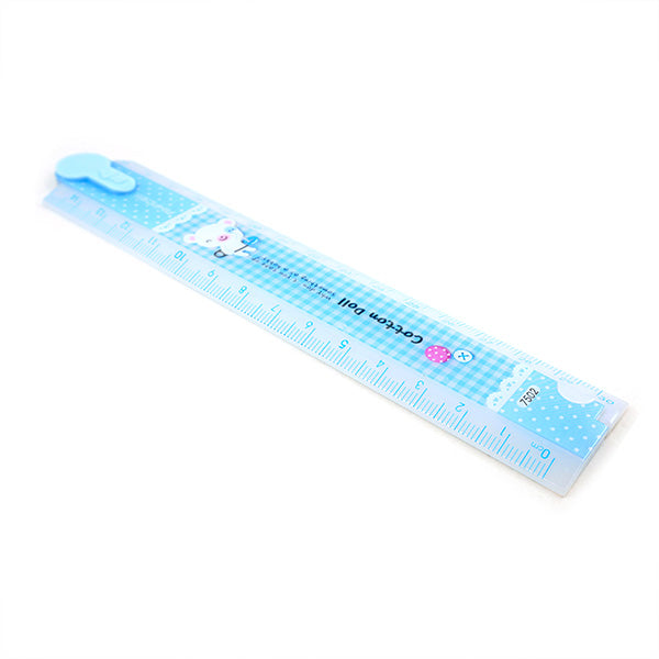 Cute Blue Bunny Extendable Ruler! | Daisuki