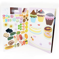 Japanese Foods Sticker Scene Activity Book with Stickers!