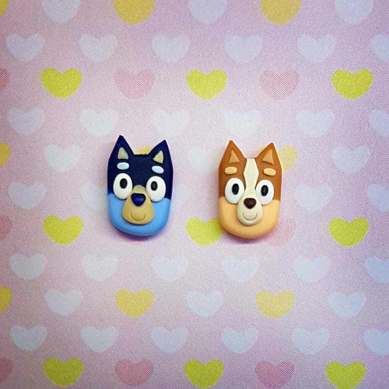 8-ball - Handmade Kawaii Stud Earrings