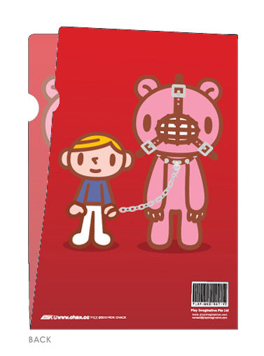 A4 Plastic File Folder - Gloomy Bear & Pity